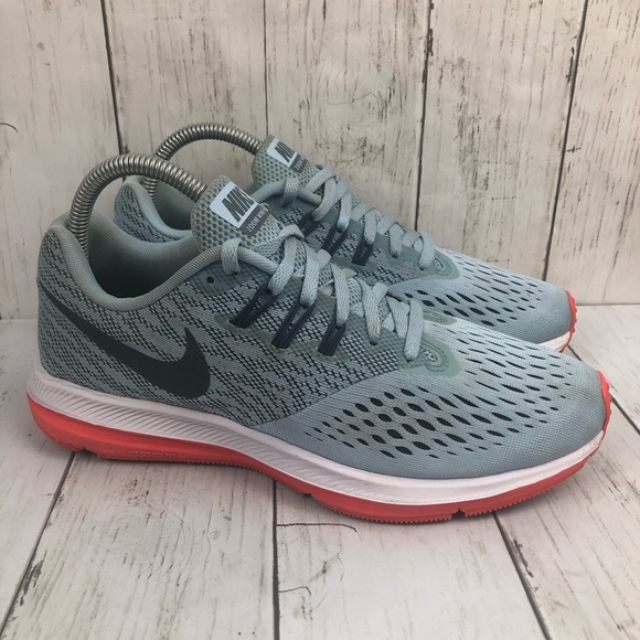 nike women's air zoom winflo 4 running shoes